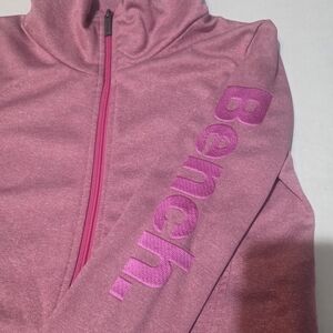 BENCH Ladies Size Small Pink Zip-Up Jacket